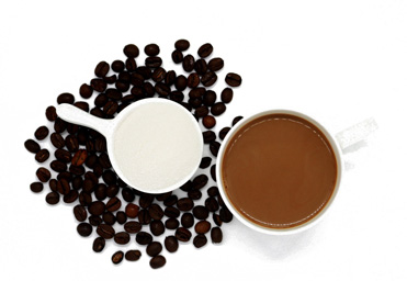 crema no láctea de café